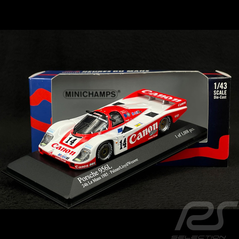 Porsche 956 L Nr 14 Platz 2. 24h Le Mans 1985 Canon-Gti Racing 1/43 Minichamps 430856514