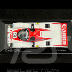 Porsche 956 L n° 14 2ème 24h Le Mans 1985 Canon-Gti Racing 1/43 Minichamps 430856514