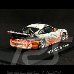 Porsche 996 GT3 cup n° 1 présentation Supercup 2004 1/43 Minichamps WAP02012115