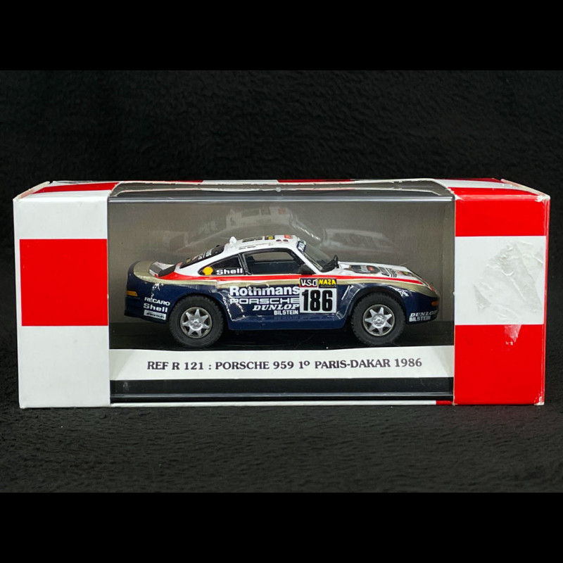 Porsche 911 Paris-Dakar 1984 – Miniature 1/43 – Résine, Collection (SPARK, STARTER...)