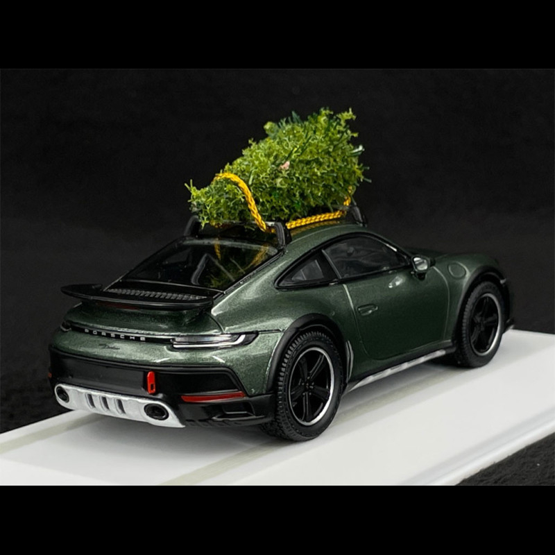 Miniature Porsche 911 (992) Dakar Gris Glace Métallisé 2023 – Échelle 1:64 – Neuf Sous Boîte