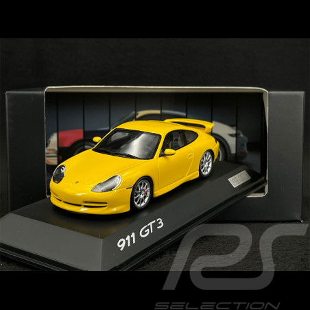 Porsche 911 GT3 Type 996 2003 Speed Yellow 1/43 Spark WAP0209960R60Y