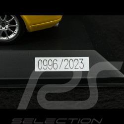 RAR Besondere Nummer Porsche 911 GT3 Typ 996 2003 Speedgelb Exemplar n° 996 1/43 Spark WAP0209960R60Y