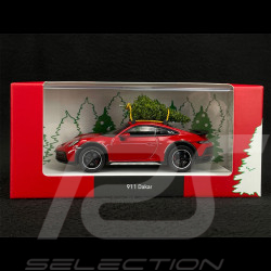 Porsche 911 Dakar Typ 992 2022 mit Weihnachtsbaum Rot 1/43 Spark WAP0200020RXMS