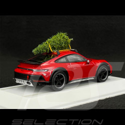 Porsche 911 Dakar Typ 992 2022 mit Weihnachtsbaum Rot 1/43 Spark WAP0200020RXMS