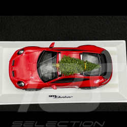 Porsche 911 Dakar Typ 992 2022 mit Weihnachtsbaum Rot 1/43 Spark WAP0200020RXMS