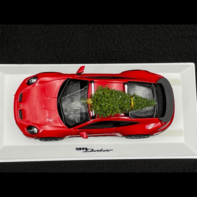 Porsche 911 Dakar Type 992 2022 with Christmas Tree Red 1/43 Spark  WAP0200020RXMS