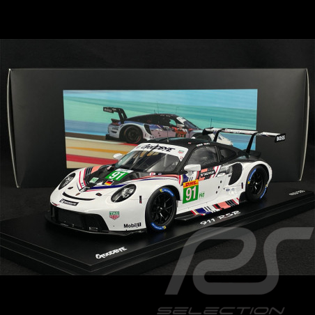 Porsche 911 RSR Type 991 n° 91 Goodbye 8h Bahreïn 2022 1/18 Spark WAP0219030RRSR