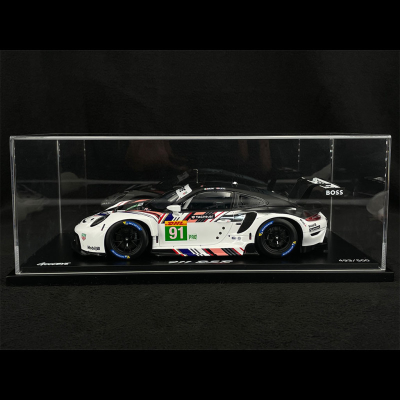 Porsche 911 RSR Type 991 N ° 93 Brumos 3rd LMGTE Pro Class Le Mans 2019 1/18 Spa Porsche 911 RSR Type 991 N ° 93 Brumos 3rd LMGTE Pro Class Le Mans 2019 1/18 Spa