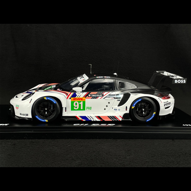 Porsche 911 RSR-19 1/18 IXO – Goodbye Team Porsche GT #91, 8h Bahreïn 2023