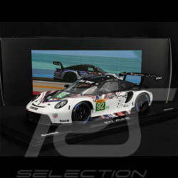 Porsche 911 RSR Typ 991 n° 92 Goodbye 8h Bahreïn 2022 1/18 Spark WAP0219040RRSR