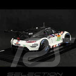 Porsche 911 RSR Typ 991 n° 92 Goodbye 8h Bahreïn 2022 1/18 Spark WAP0219040RRSR