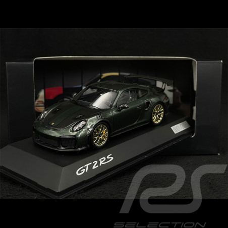 Porsche 911 GT2 RS Type 991 2018 Oak Green Metallic 1/43 Spark WAP0202100RGT2