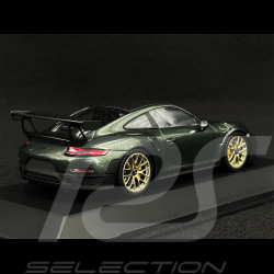 RARE - NUMEROS SPECIAUX Porsche 911 GT2 RS Type 991 2018 Vert Chêne Métallique 1/43 Spark WAP0202100RGT2