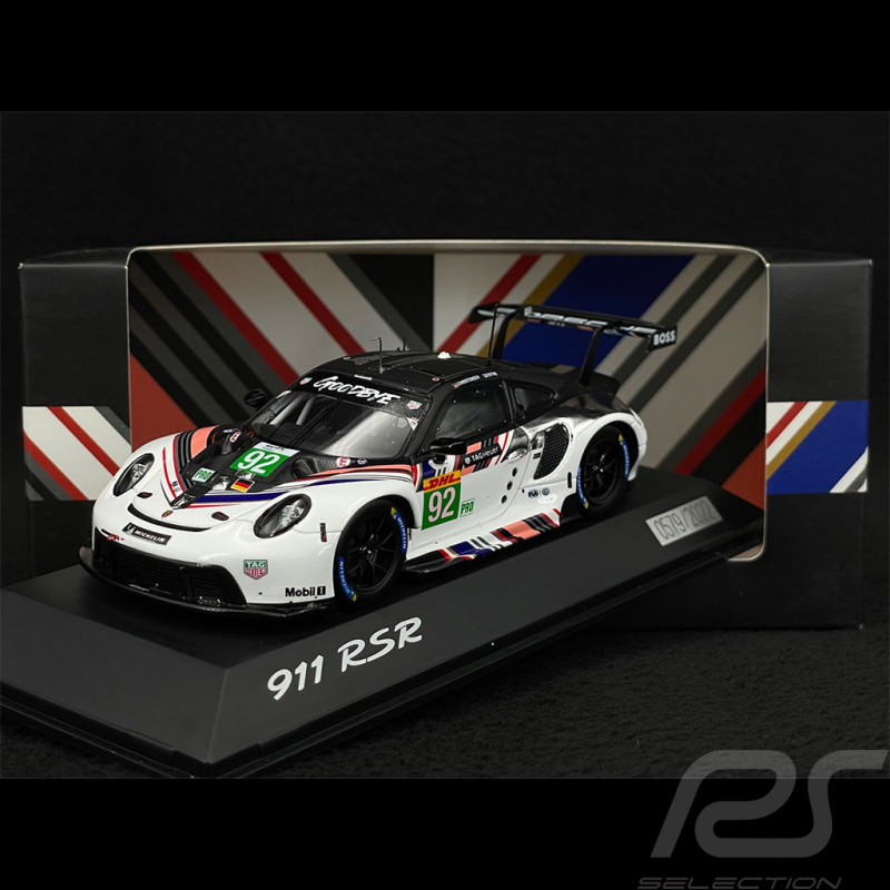 Miniature Porsche 911 RSR n°92