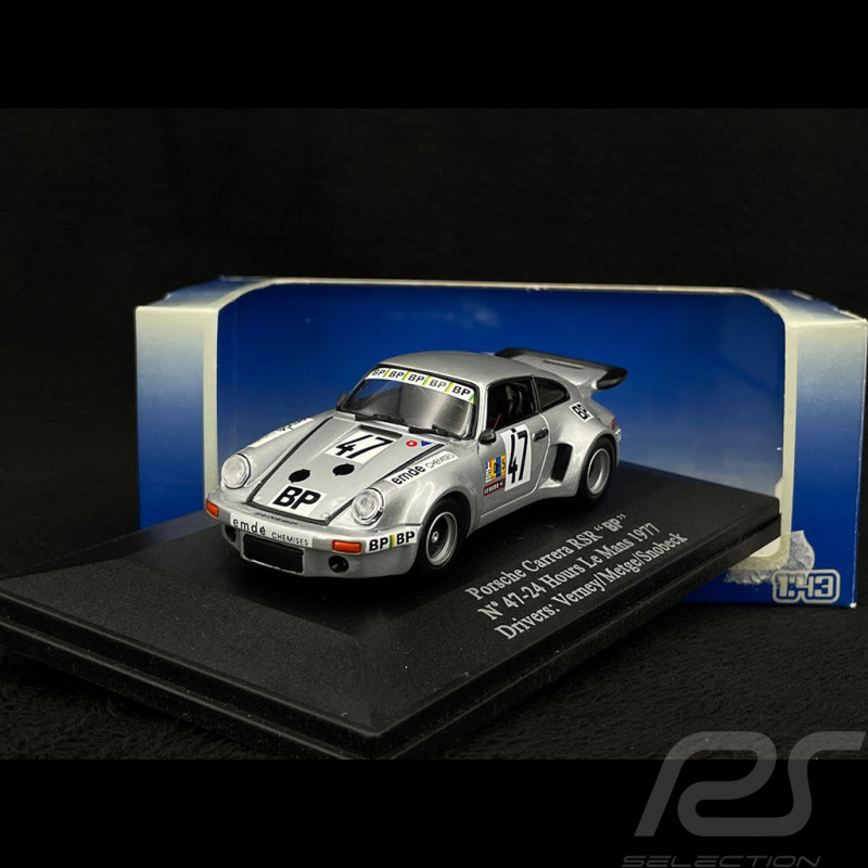 Porsche 911 Carrera RSR Nr 47 24h Le Mans 1977 BP 1/43 Universal Hobbies 3717