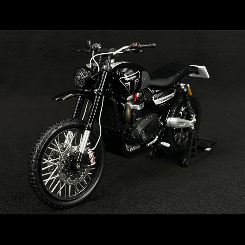 Corgi Triumph Scrambler 1200 Bond Edition - Échelle 1/12 - Réf CC08402 - Neuve
