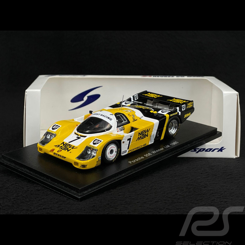 Porsche 956 LH Nr 7 Sieger 24h Le Mans 1985 Newman 1/43 Spark 43LM85
