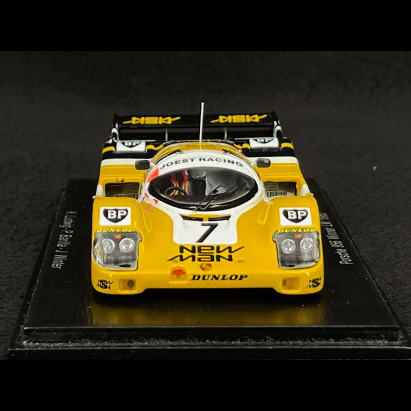 SPARK 1/43 Porsche 956B #7 NewMan – Vincitore Della 24 Ore Di Le Mans 1985 (Ludwig/Barilla/Inverno) – Modello In Resina Da Collezione
