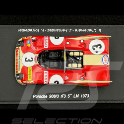 Porsche 908 /3 n° 3 5ème 24h Le Mans 1973 Toblerone 1/43 Spark S1987