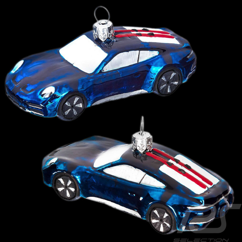Porsche Christmas ball 911 Dakar with skis Gentian Blue Porsche WAP0500070RWBS