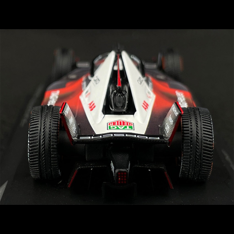 はら Porsche 99X Electric 2023 Formula E Black / Red / White 1/43 Spark