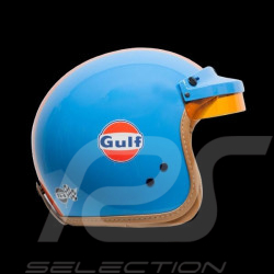 Gulf Helmet Racing Cobalt blue / orange