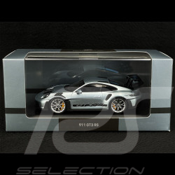 Porsche 911 GT3 RS Type 992 2023 Gris Azzuro Thetys Métallique 1/43 Spark WAP0201530P007