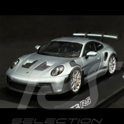 Porsche 911 GT3 RS Type 992 2023 Gris Azzuro Thetys Métallique 1/43 Spark WAP0201530P007