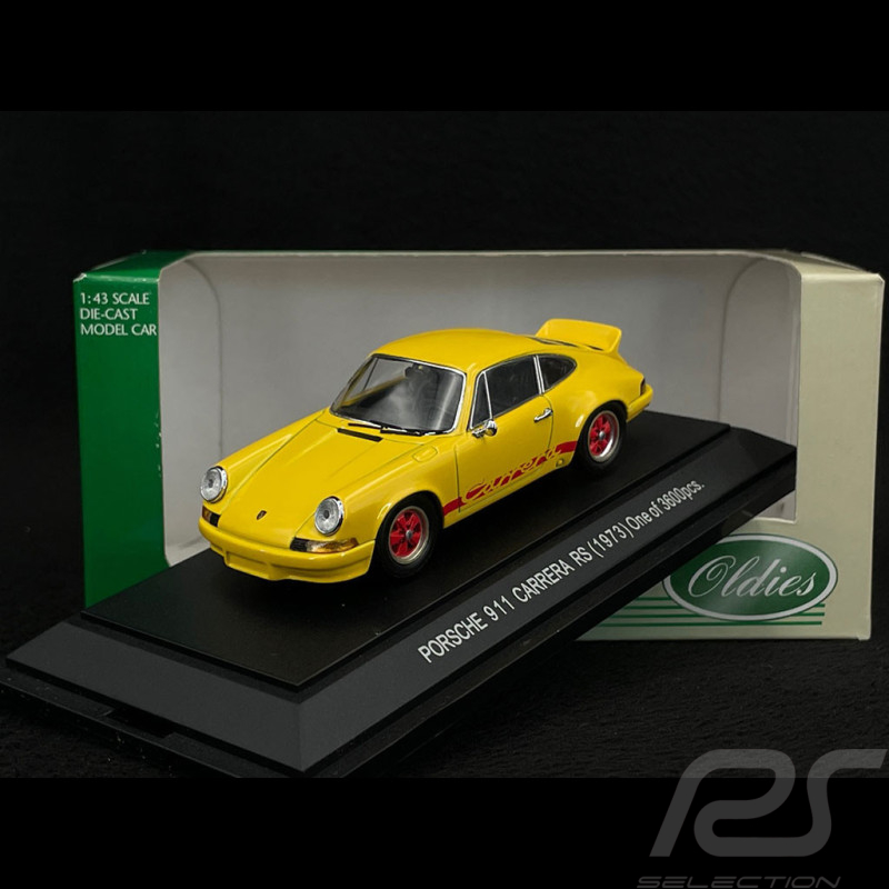 Porsche 911 Carrera RS 1973 Gelb / Rot 1/43 Ebbro 263