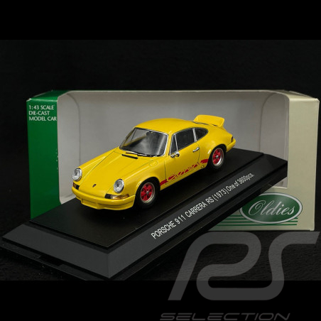 Porsche 911 Carrera RS 1973 Gelb / Rot 1/43 Ebbro 263