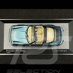 Porsche 911 Targa 1977 Turquoise Blue 1/43 Minichamps 400061260