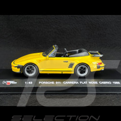 Porsche 911 Carrera Flatnose Cabriolet 1989 Jaune Talbot 1/43 HighSpeed 3895