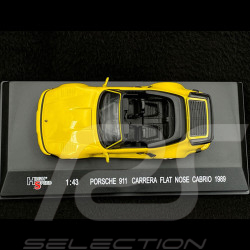 Porsche 911 Carrera Flatnose Cabriolet 1989 Jaune Talbot 1/43 HighSpeed 3895