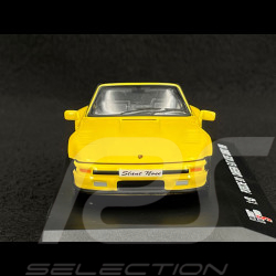 Porsche 911 Carrera Flatnose Cabriolet 1989 Jaune Talbot 1/43 HighSpeed 3895