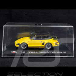 Porsche 911 Carrera Flatnose Cabriolet 1989 Jaune Talbot 1/43 HighSpeed 3895