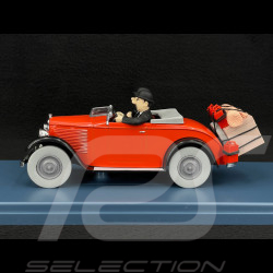 Tintin Le roadster de Dupont et Dupond - Tintin au pays de l’or noir - Rouge 1/24 29956