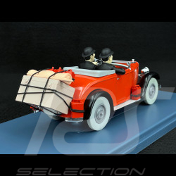 Tintin Le roadster de Dupont et Dupond - Tintin au pays de l’or noir - Rouge 1/24 29956