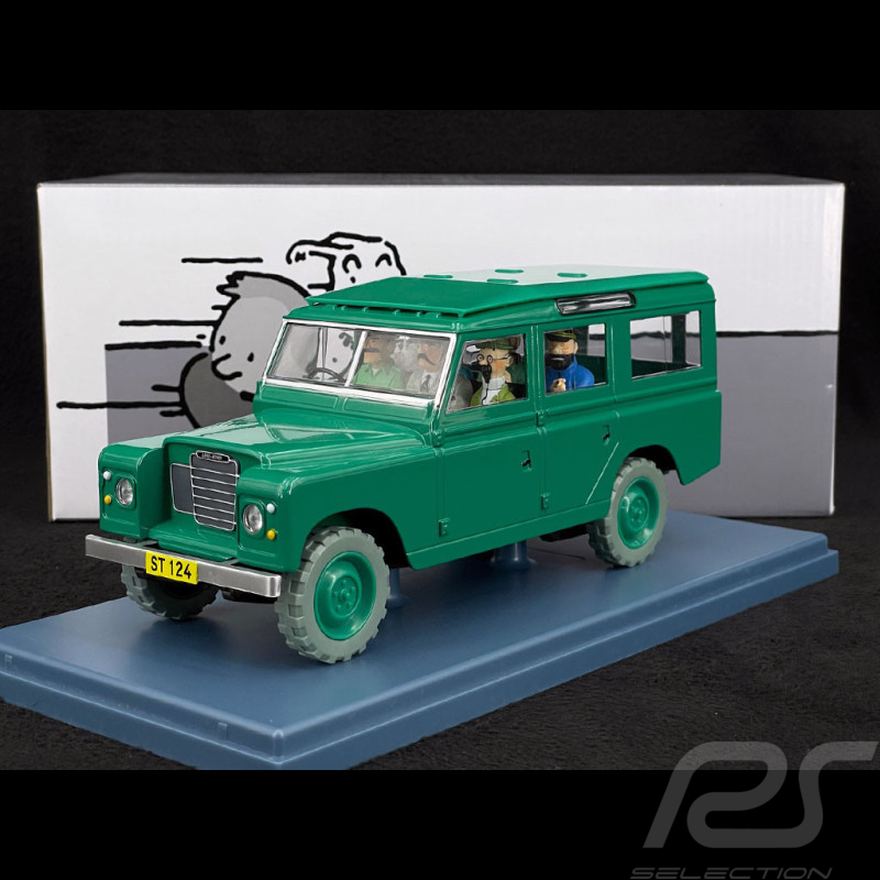 Tintin The all-terrain vehicle for Trenxcoatl - Tintin And The Picaros - Green 1/24 29957