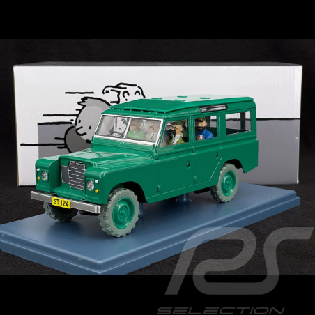 Tintin Le tout Terrain pour Trenxcoat - Tintin et les Picaros - Vert 1/24 29957