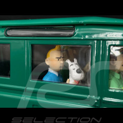 Tintin The all-terrain vehicle for Trenxcoatl - Tintin And The Picaros - Green 1/24 29957