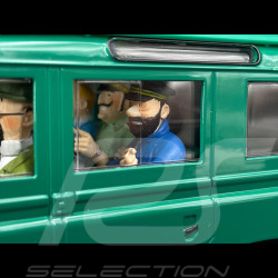 Tintin The all-terrain vehicle for Trenxcoatl - Tintin And The Picaros - Green 1/24 29957