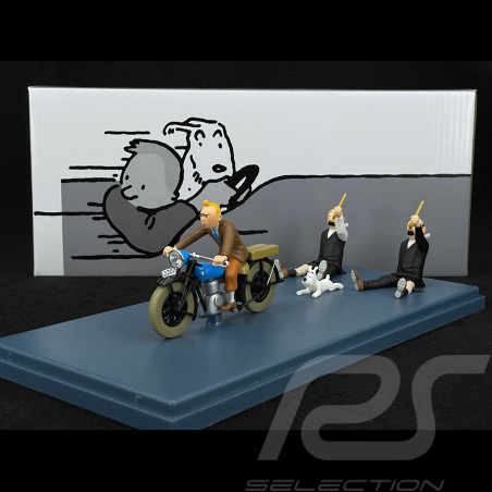 Tintin La moto de Tintin - Le sceptre d’Ottokar - Bleu 1/24 29956