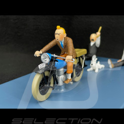 Tintin Tintin's motorcycle - King Ottokar's Sceptre - Blue 1/24 29956