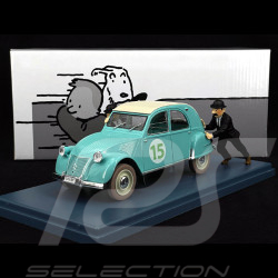 Tim Der 2cv der Rallye - Kohle an Bord - Blau 1/24 29956