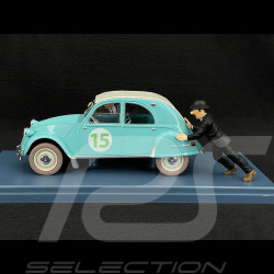 Tim Der 2cv der Rallye - Kohle an Bord - Blau 1/24 29956