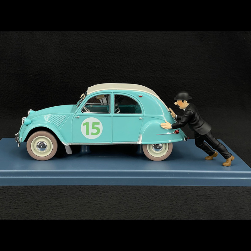 Voiture de collection Tintin, La 2CV du Rallye Coke en stock Nº54 1/24  (2021)