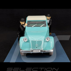 Tim Der 2cv der Rallye - Kohle an Bord - Blau 1/24 29956