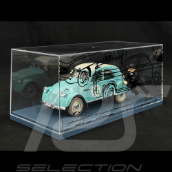 Tim Der 2cv der Rallye - Kohle an Bord - Blau 1/24 29956