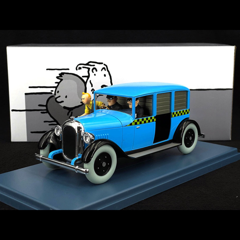 Tintin The Chicago Taxi - Tintin In America - Blue 1/24 29907